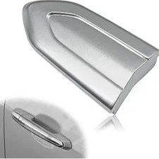 Front Driver Side Door Handle Lock Cover Cap Compatible with Automotive Exterior