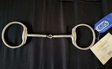 Clinician Eggbutt Pinchless Snaffle Stainless Steel Horse Bit 5.5 inch