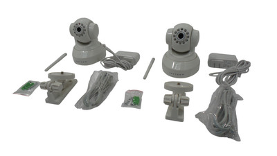 Lot of 2 INSTEON Wi-fi Security Camera Pan 75790/75790WH - Free Shipping