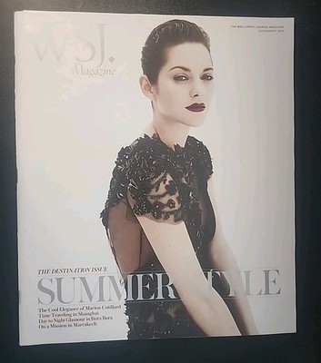 WSJ Magazine July/August 2012 Summer Style Marion Cotillard b65:35