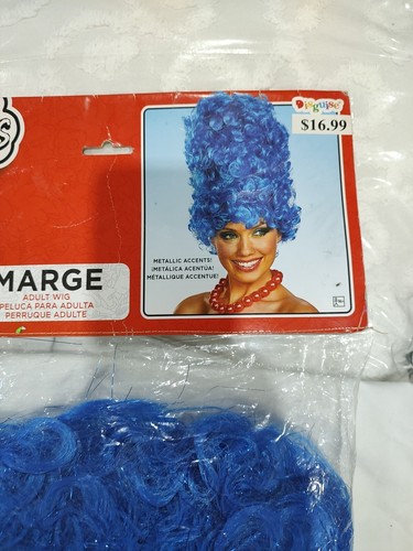 Cartoon Blue for Marge Simpson Wig for Fancy Dress Costumes Outfits Accessory - Picture 4 of 8