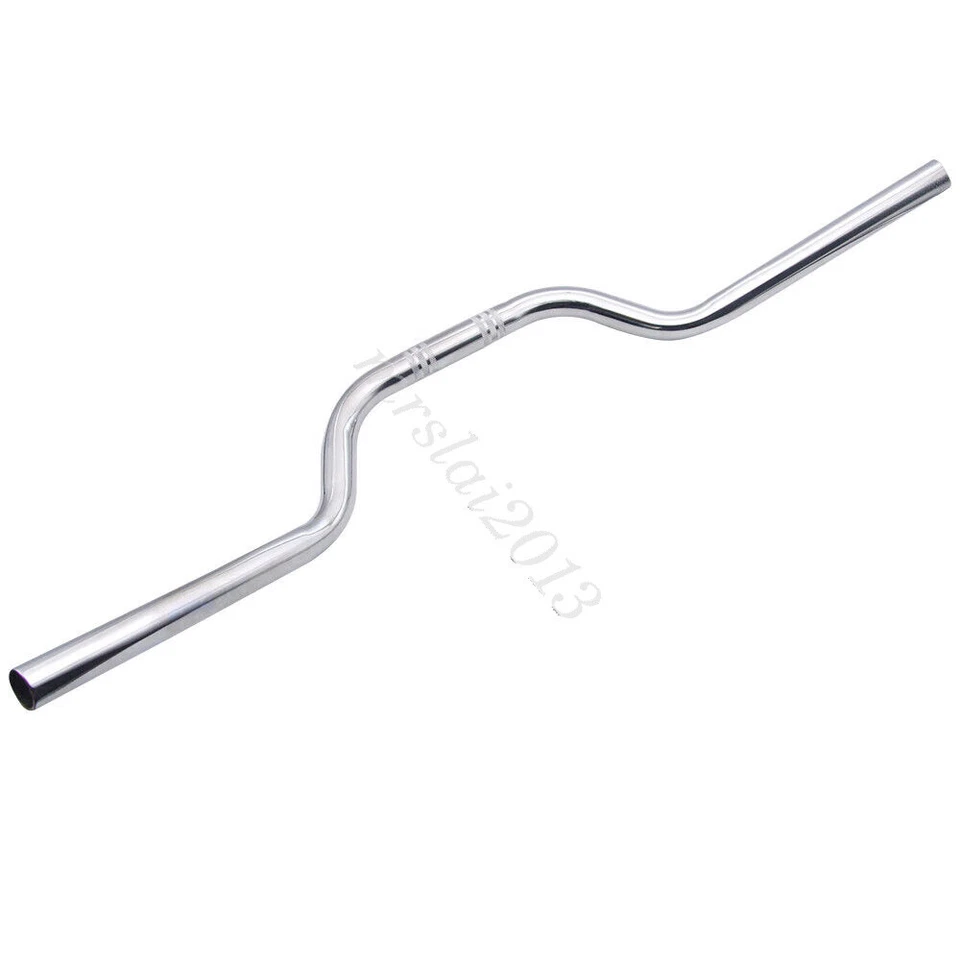 Manillar cromado de 1"" para motocicleta calle/off road Z Tracker barras de arrastre para Harley Foto 2 de 4
