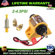 12v Universal Electric Fuel Pump Low Pressure 2-4.5 Psi For Ethanol Gas 516
