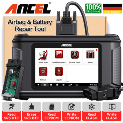 ANCEL AR500 Auto Diagnosegerät KFZ OBD2 Scanner Airbag-Fehlercode lesen löschen