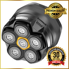 Tagliacapelli 6D Rasoio per Testa Calva Cordless Flessibile taglia capelli barba