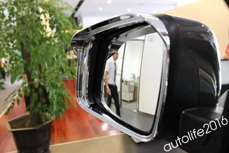 Chrome Front Rear Fog Light Lamps Trim For Dodge Journey Fiat Freemont 2011-2017 - Image 4 of 4