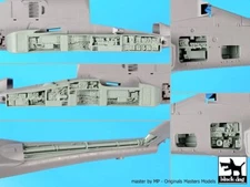 Black Dog 1/35 AH-64 Apache Longbow Helicopter Big Detail Set (for Takom) A35004