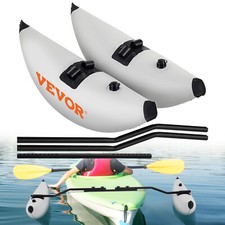 VEVOR Inflatable Kayak Outrigger Canoe Float Stand Stabilizer Boat PVC Fish Tube