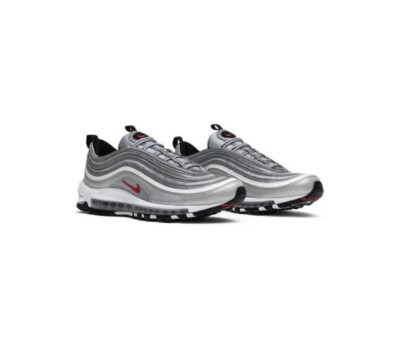 Brand New Nike Air Max 97 OG QS Silver Bullet Size 9.5 Metallic