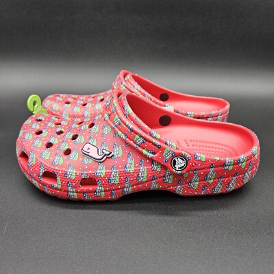 Crocs‎ x Vineyard Vines Classic Clog M10 W12 Holiday Jibbitz Christmas Купить crocs holiday vineyard vines classic clog kid j4  main image 4