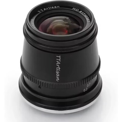 TTArtisan 17mm F1.4 APS-C Wide Angle Manual Lens for Nikon Sony Fuji M43 L-Mount