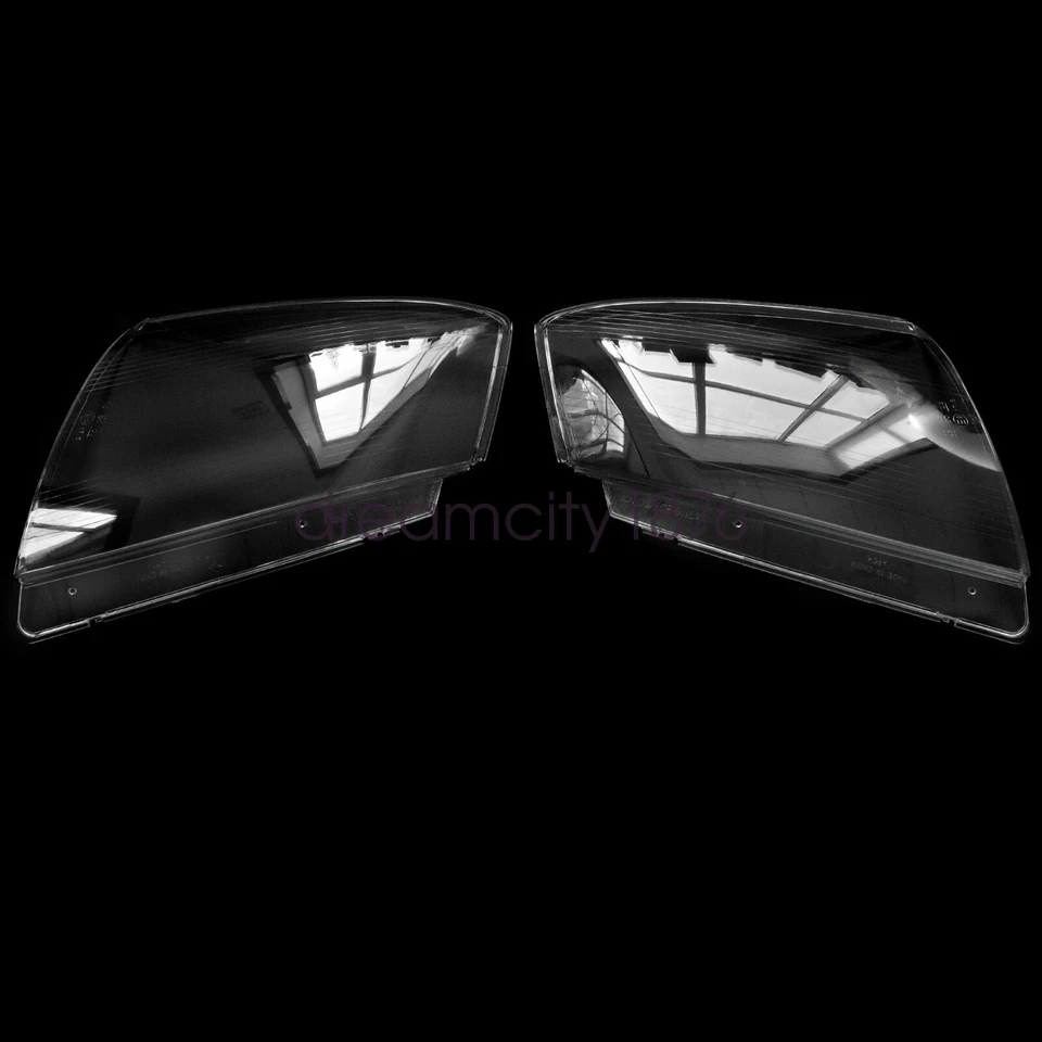 Un par de carcasa de lente de faro delantero + pegamento sellador para Cadillac STS 2005-2011 Foto 4 de 4