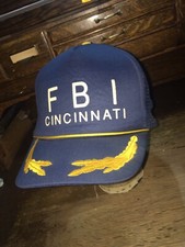fbi Cincinnati vintage hat cap one size fits all