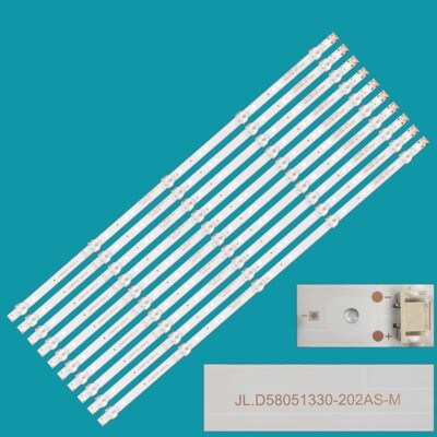 LED Strips For Skyworth 58K5D 58F55 58G2A300 JL.D58051330-202AS-M V580DJ4-MD1