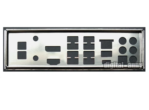 OEM I/O Shield For ASUS ROG MAXIMUS IX HERO Motherboard Backplate