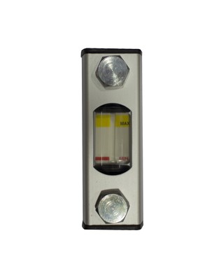 Indicateur De Niveau Hydraulique Avec Thermomètre - Boulons M12, Entraxe 127mm - Neuf Mintor