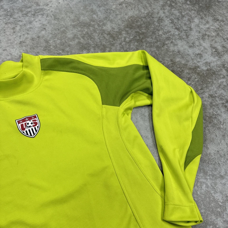 Camiseta de fútbol vintage de Estados Unidos adulto pequeña portero camiseta de fútbol equipo emitida juego Foto 4 de 4