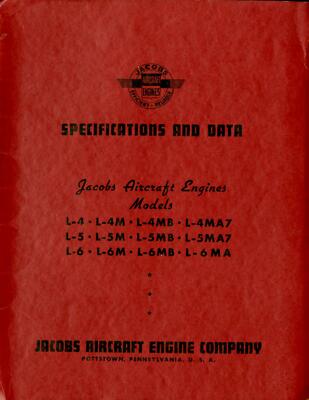 Jacobs R-755 Radialmotor Technisches Handbuch Pläne 50er Jahre selten historisches Archiv 