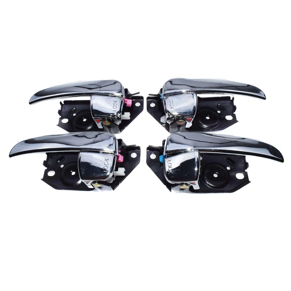 4PCS Interior Door Handles Fits 2002-2005 Hyundai Sonata 826103D010 826203D010 Foto 2 de 3