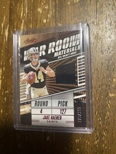 2023 Absolute Jake Haener Red War Room Rookie Card Jersey Patch RC /199 Saints. rookie card picture