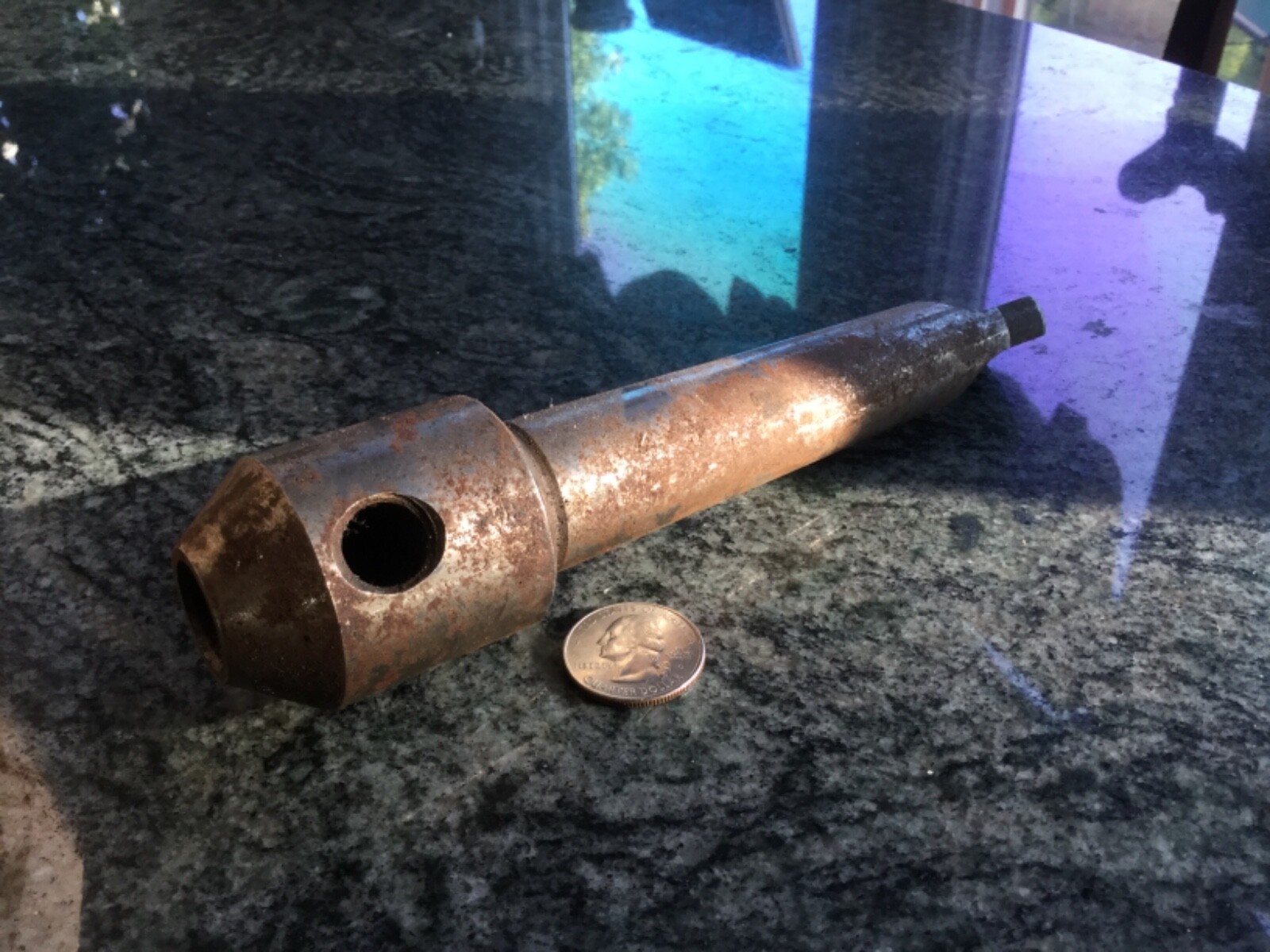 machine shop tool holder B & S 9 brown and sharpe end mill holder 5/8