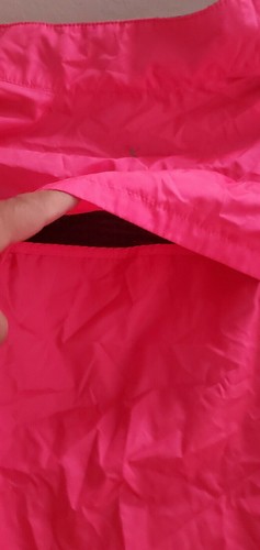 DANSKIN NOW Athletic Jacket Neon Pink Run/Walk Sz M (8-10) * VG - Picture 7 of 8