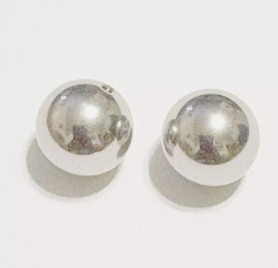 PAIR Surgical Steel 14g Externally Threaded 14mm Piercing Spare Balls.