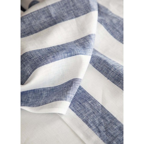 Solino Home Linen Table Runner for Dining, Summer, Luxury - Cabana Stripe - Picture 5 of 59
