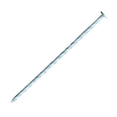 Sandbaggy 8 in. Heavy Duty Galvanized Spiral Artificial Turf Nails - 4 Ga Steel