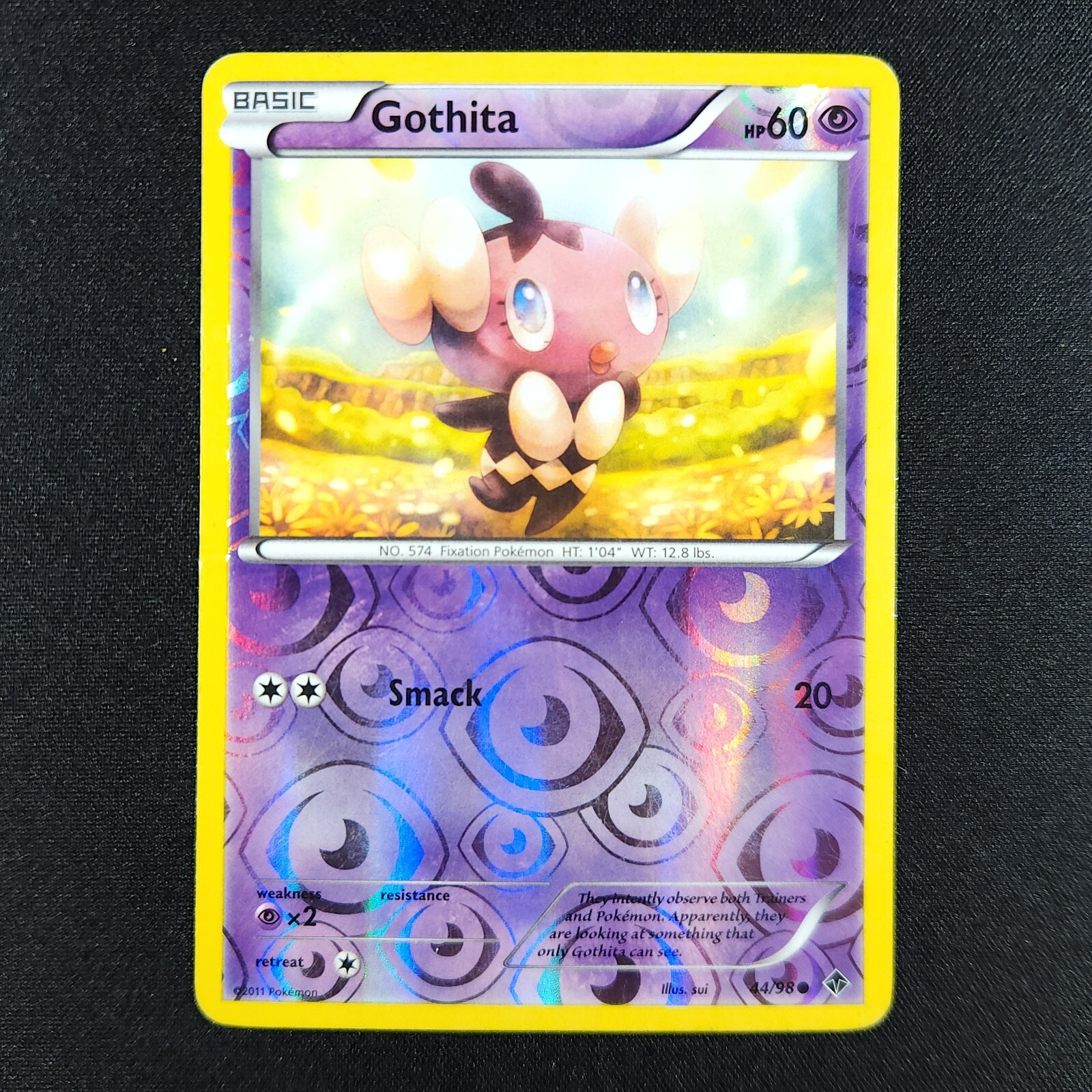 Gothita 44/98 Holo - Emerging Powers - Pokemon Card