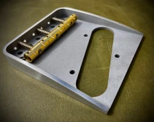 Van Dyke-Harms LEFT HAND Telecaster Hybrid Bridge and Compensated Saddle Se