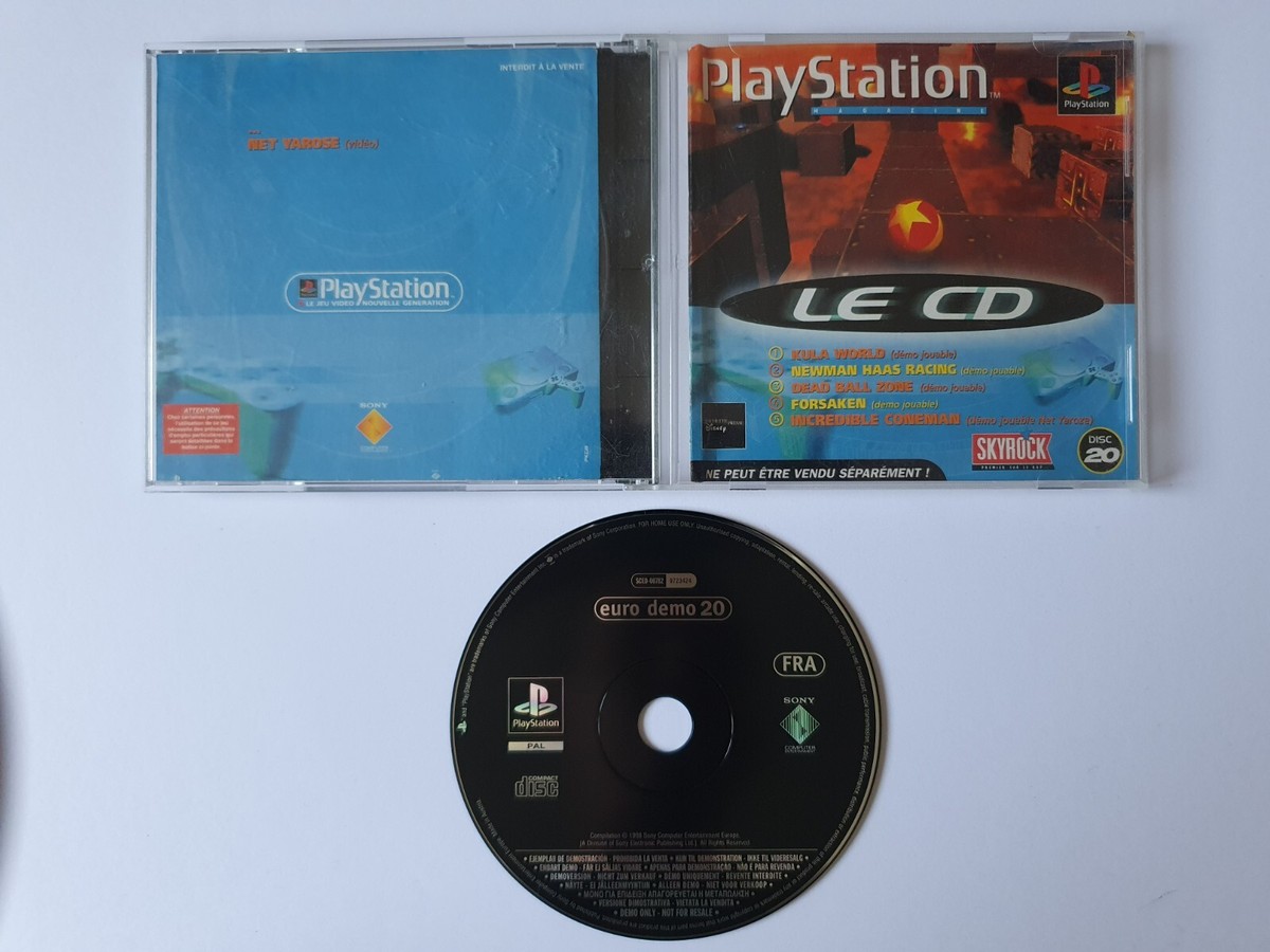 Démo Disc 20 Pour PlayStation 1 - Version PAL Européenne - En Très Bon état (TBE) - Collection Rétro