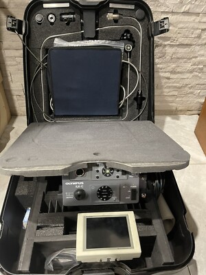Olympus IV6C6-20 Borescope Fiberscope With ILK-C Light Source & Accessories