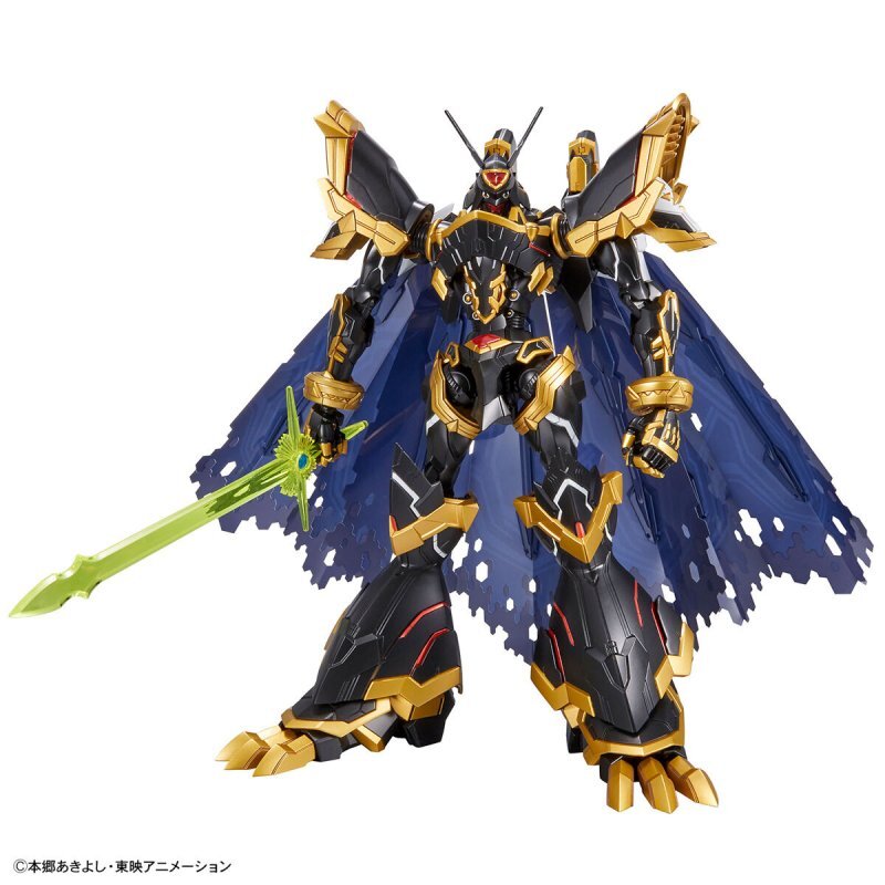 【見組立】BANDAI ALPHAMON & LGREYMONセット Figure-rise Standard Amplified Alphamon announced by Bandai