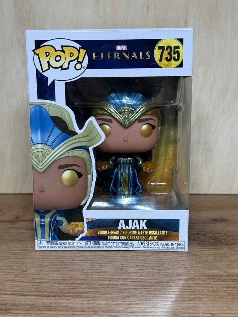 Funko Pop! #735 Ajak Marvel Studios The Eternals In Box | Salma Hayek