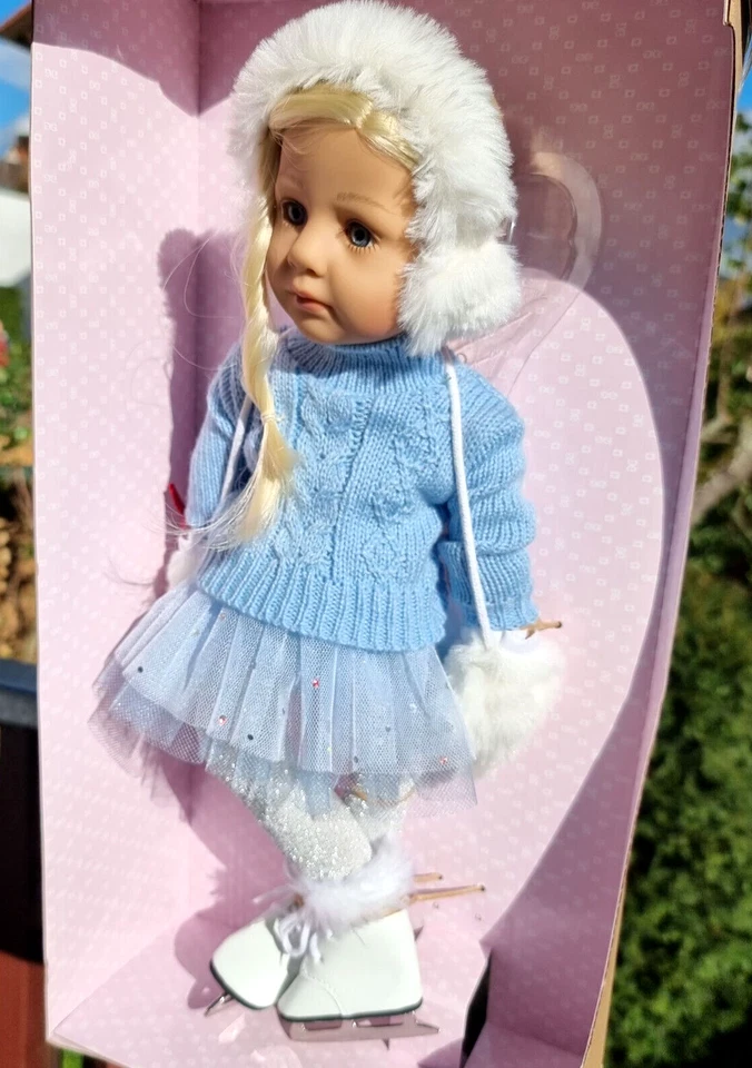 Götz Puppe Elli on ice 36 cm Signature Edition 2021 Künstlerpuppe neu OVP,  Doll - Bild 4 von 4