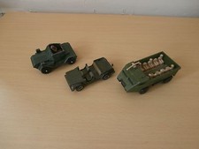 MATCHBOX PERSONNEL CARRIER+CORGI JUNIORS DAIMLER SCOUT CAR+SIKU VW 181