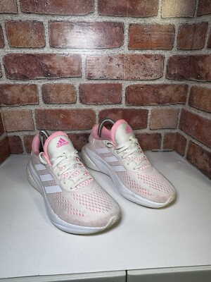 Adidas Supernova 2 Athletic Running Shoes Cloud White/Pink GY3528 Women's Size 7