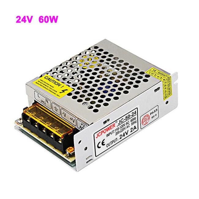 Power Supply Transformer Adapter Converter LED Strip Light CCTV Security 24 DC - Image 3 of 4