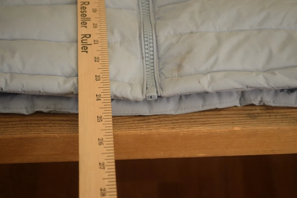 Calvin Klein Zipper Vest Women's Medium Blue Puffer Sleeveless Pockets NWT - Image 4 of 4