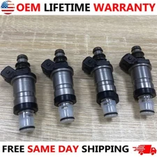 4 Fuel Injectors Set For 06164-P8A-A00 For 1998-2002 Honda Accord EX LX 2.3L