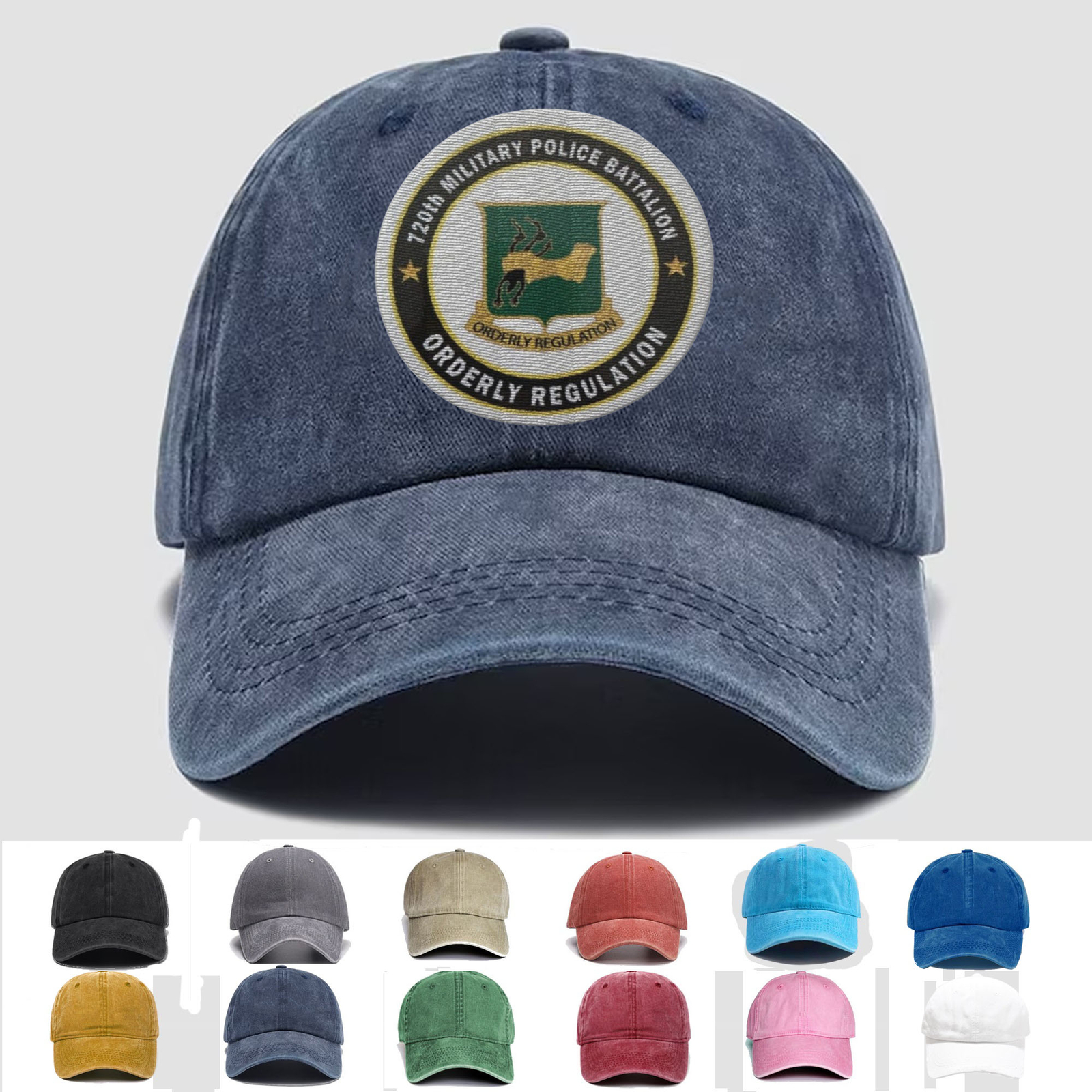 US Army 720th MP Battalion Embroidered Orderly Regulation Hat