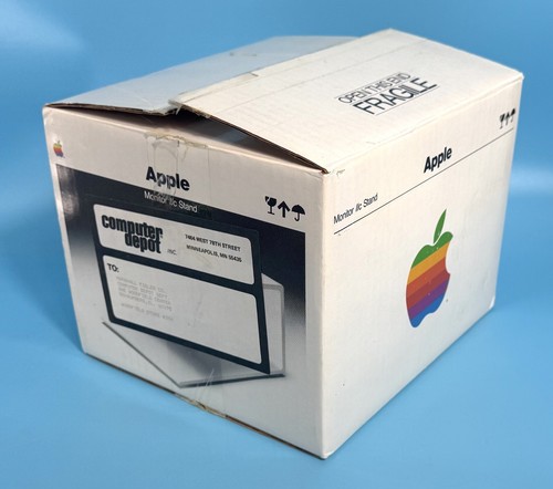 Apple IIc Monochrome Green Monitor Stand w Box Model A2M4021 P/N 825-0671-A - Bild 3 von 11