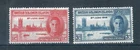 Solomon Islands 1946 Victory full set of stamps. MNH. Sg 73-74