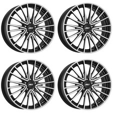 4 Alu Felgen AEZ Berlin dark 8.5Jx18 5x112 für Mercedes Benz C