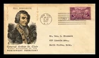 US COVER NORTHWEST TERRITORY ORDINANCE FDC SCOTT 795 LINPRINT CACHET