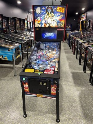 Star Wars Comic Art Pro Edition Pinball Machine Stern Orange County Pinballs