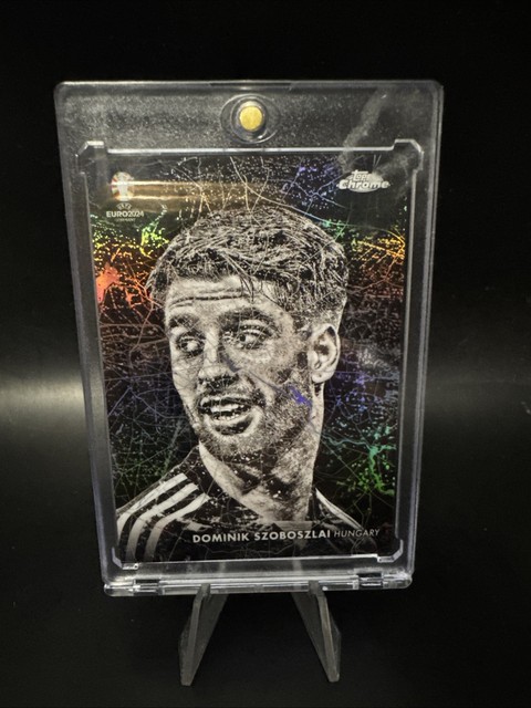 2024 Topps Chrome UEFA Dominik Szoboszlai SSP Berlin At Night Hungary