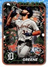 2024 Topps Holiday #H161 Riley Greene