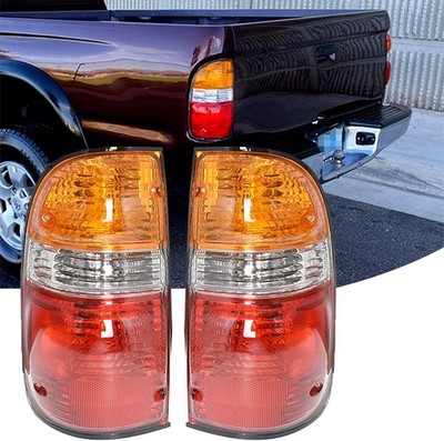 AUTOXBERT Tacoma Tail Light Compatible with 2001-2004 Toyota 2000-2004, red 